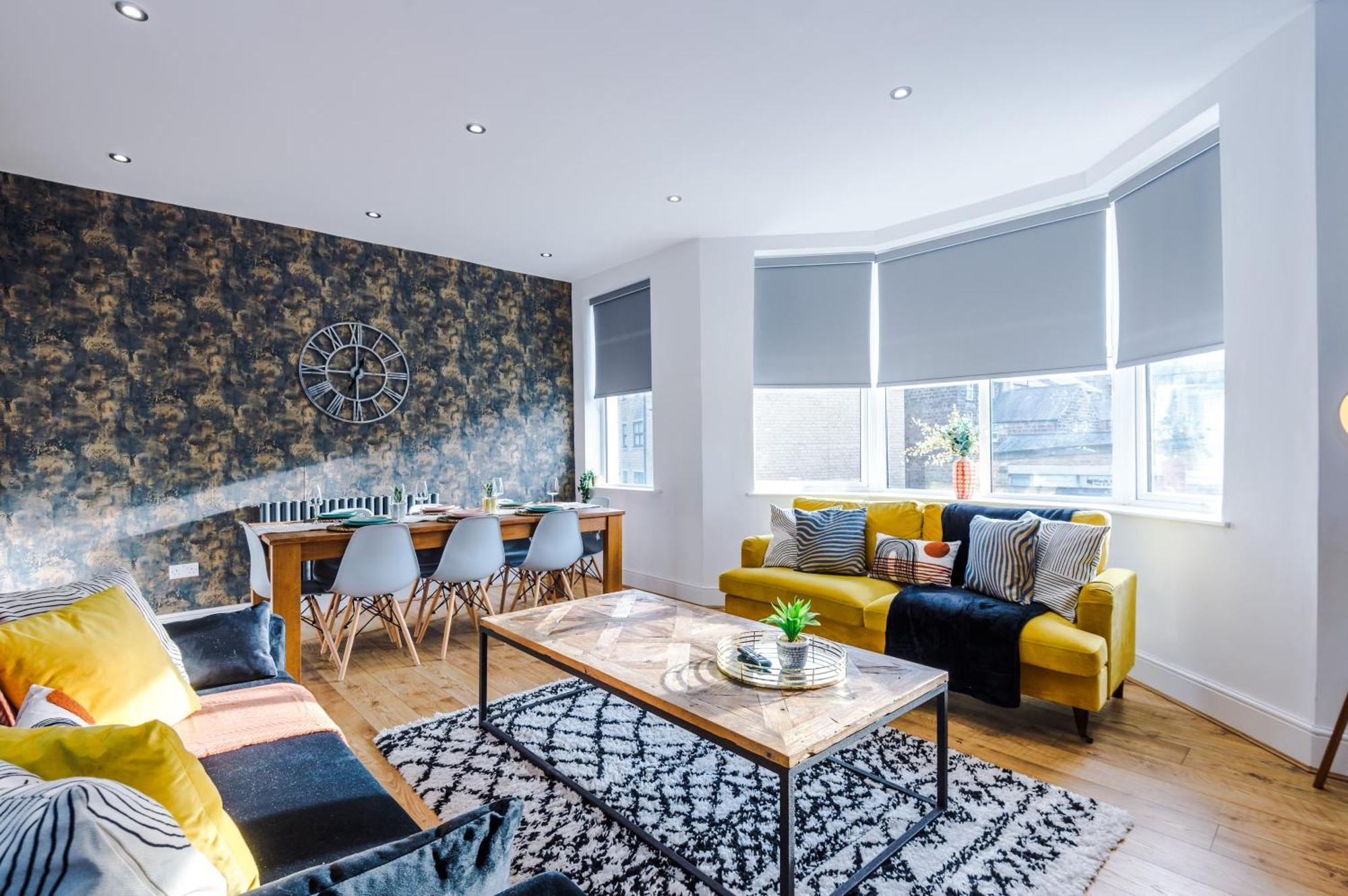 Apartment Boutique Flat 2 In Harrogate - Sleeps 8
